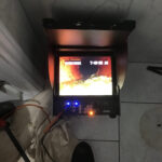 Drain or Sewer camera inspection in action